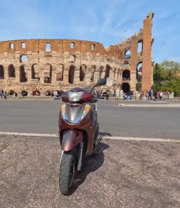 scooter tour visit rome