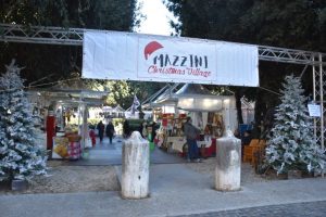 Rome christmas market mazzini